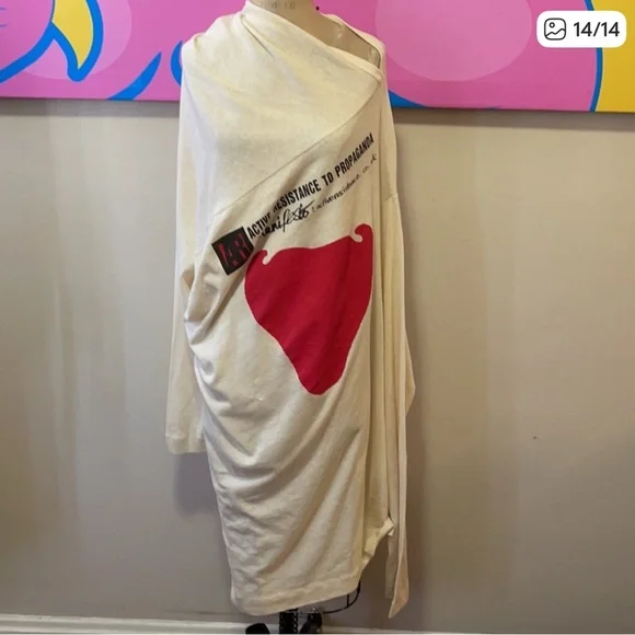 Vivienne Westwood Resistance Propaganda Dress NWT RUNWAY PIECE - Picture 5 of 6
